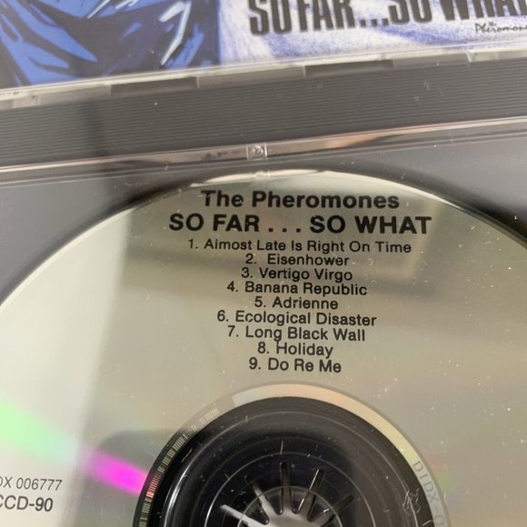 NEW The Pheromones "So Far So What" Audio CD 20 Monster Hits Pop Cabaret Song - Picture 5 of 12